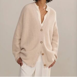 Jenni Kayne Cashmere Cocoon Cardigan Sweater S